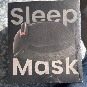 Sleep Mask with Built-In Headphones - Black